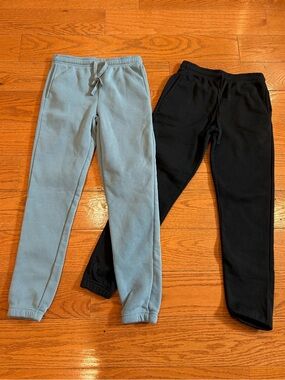 Real Essentials Boys XL Jogger Sweatpants Lot of 2 Fleece Athletic Lounge Pants